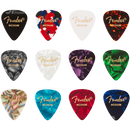 Fender 0980300300 351 Shape Celluloid Medley Picks Medium - JP Musical