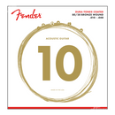 Fender 0730880002 80/20 Dura-Tone Coated Acoustic Guitar Strings - JP Musical
