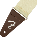 TAHALI FENDER 0990642013 2" AM PRO SEATBELT STRAP OLYMPIC WHITE - JP Musical