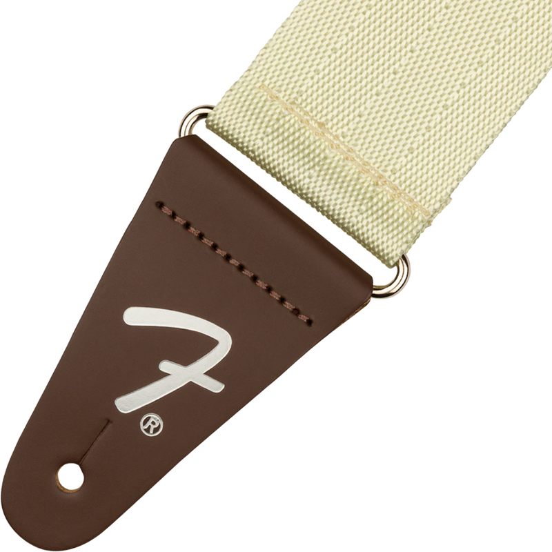 TAHALI FENDER 0990642013 2" AM PRO SEATBELT STRAP OLYMPIC WHITE - JP Musical