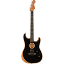 Fender 0972023206 American Acoustasonic Strat Ebony Fingerboard Black - JP Musical