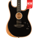 Fender 0972023206 American Acoustasonic Strat Ebony Fingerboard Black - JP Musical