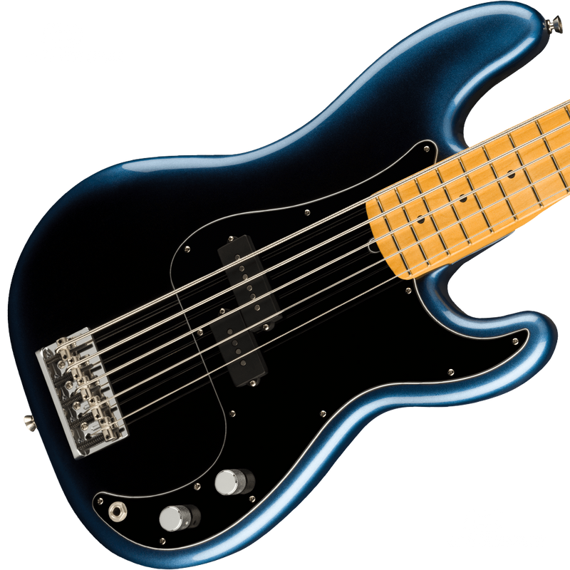 Fender 0193962761 American Professional II Precision Bass V Maple Fingerboard Dark Night - JP Musical