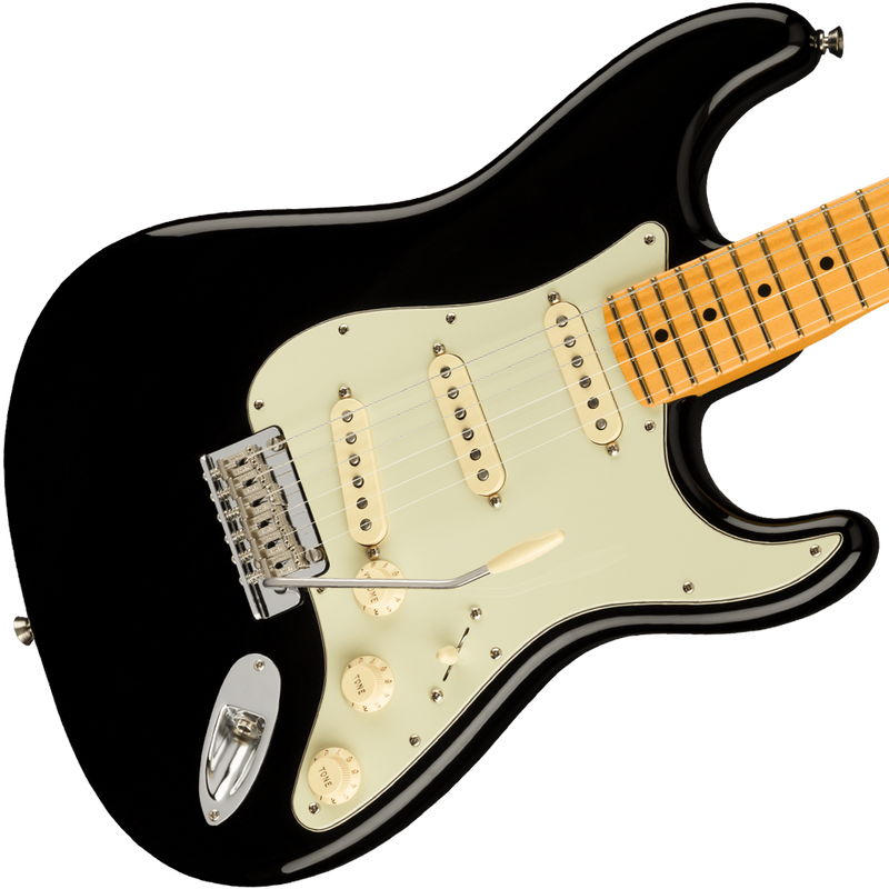 Fender 0113902706 American Professional II Stratocaster Maple Fingerboard Black - JP Musical
