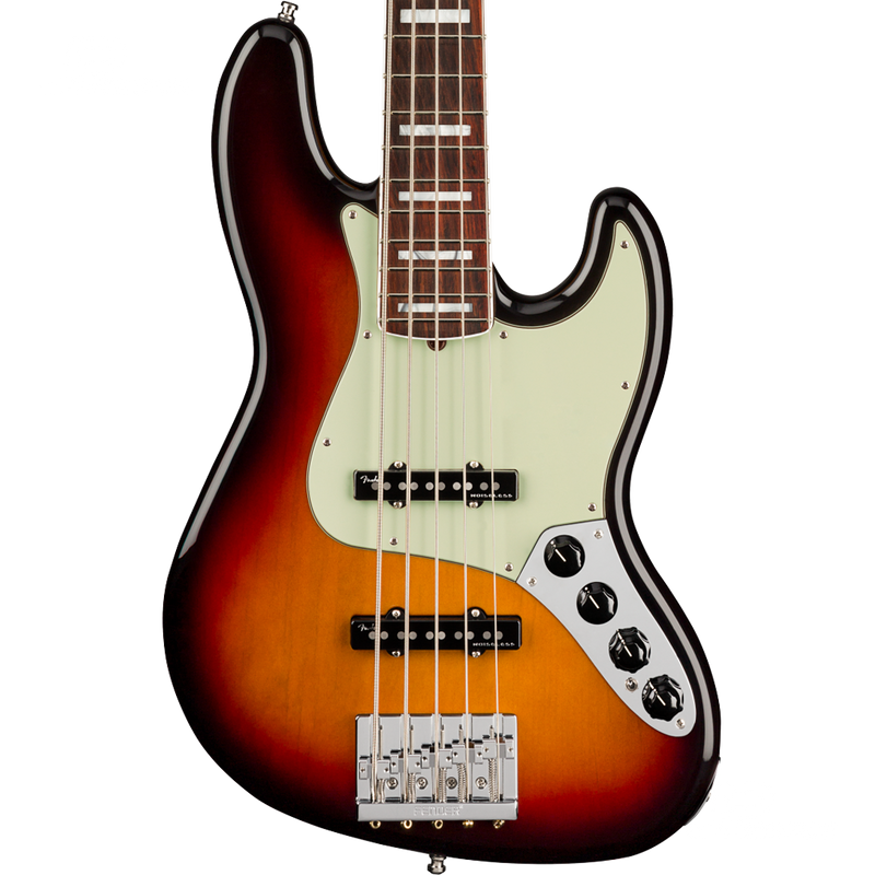 Fender 0199030712 American Ultra Jazz Bass V Rosewood Fingerboard Ultraburst - JP Musical