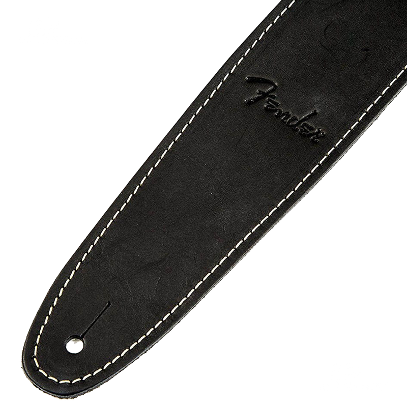 Fender 0990607006 Ball Glove Leather Strap Black 2.5" - JP Musical