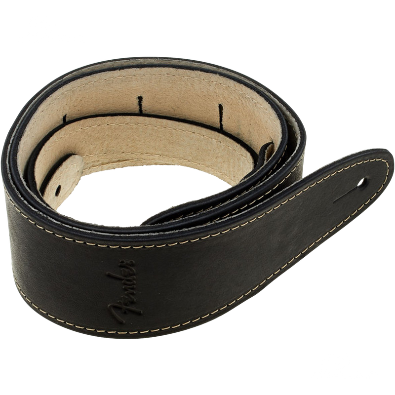 Fender 0990607006 Ball Glove Leather Strap Black 2.5" - JP Musical