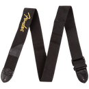 Fender 0990662070 Logo Strap Black/Yellow Logo - JP Musical