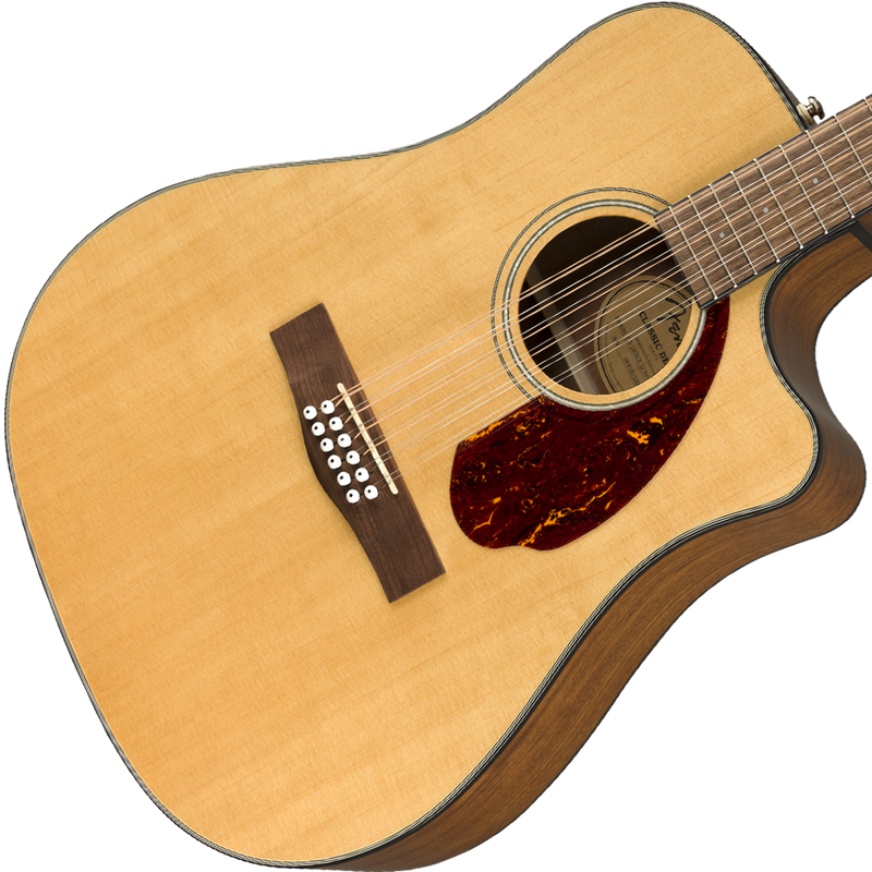 Fender 0970293321 CD-140SCE 12-String Walnut Fingerboard Natural - JP Musical