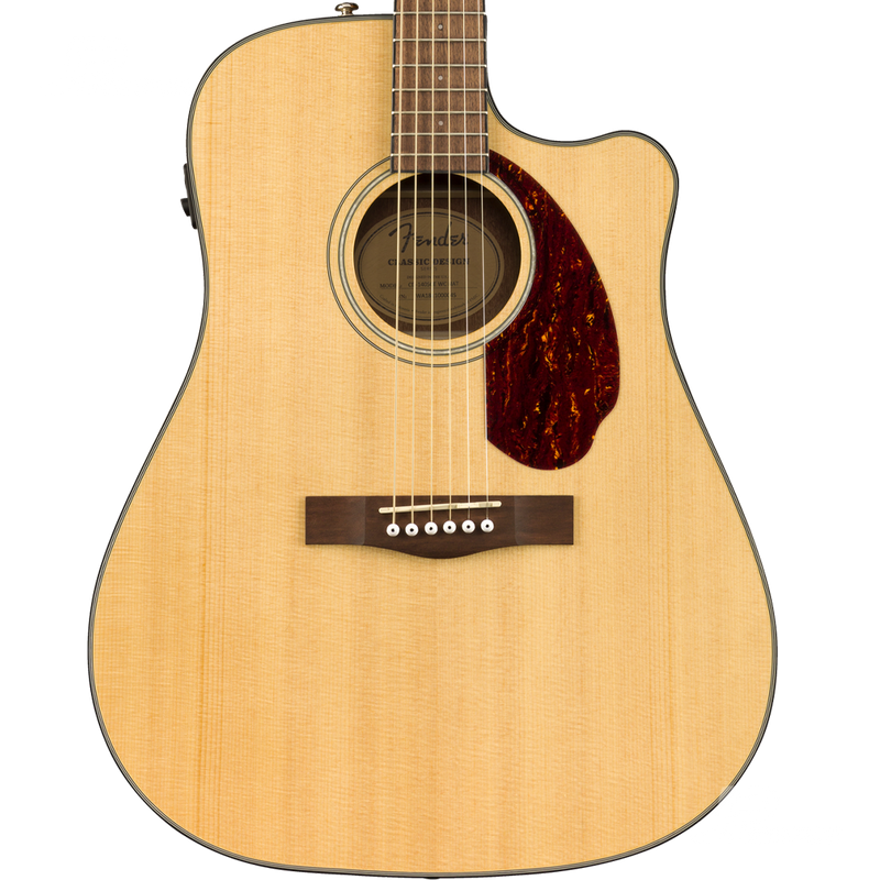 Fender 0970213321 CD-140SCE Dreadnought Walnut Fingerboard Natural - JP Musical