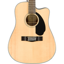Fender 0970193021 CD-60SCE Dreadnought 12 String Walnut Fingerboard Natural - JP Musical