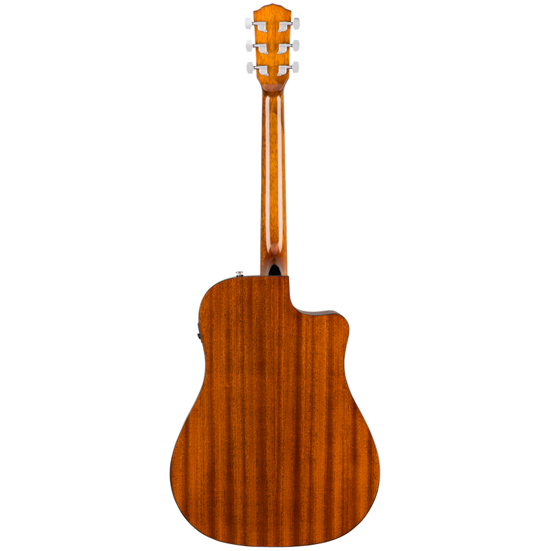 Fender 0970118021 CD-60SCE Dreadnought Left-Handed Walnut Fingerboard Natural - JP Musical