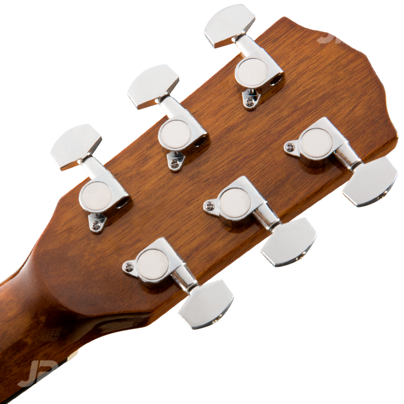 Fender 0970118021 CD-60SCE Dreadnought Left-Handed Walnut Fingerboard Natural - JP Musical