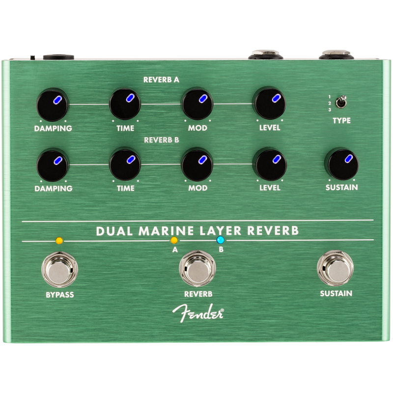 Fender 0234563000 Dual Marine Layer Reverb Pedal - JP Musical