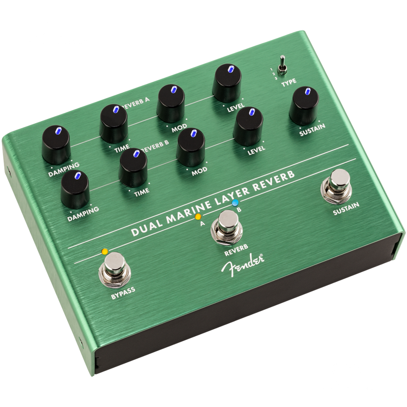 Fender 0234563000 Dual Marine Layer Reverb Pedal - JP Musical