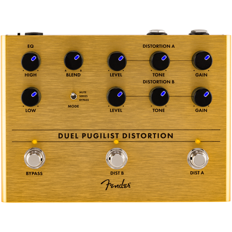 Fender 0234562000 Duel Pugilist Distortion Pedal - JP Musical