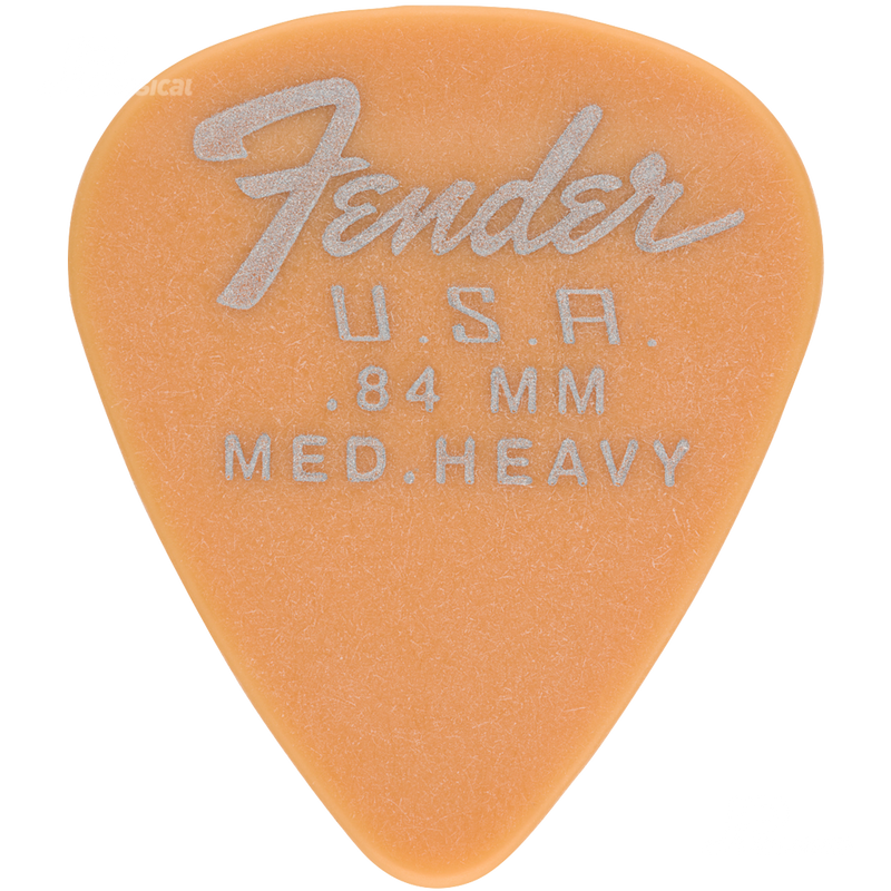 Fender 1987351850 351 Shape Dura-Tone Delrin Picks Butterscotch Blonde .84 - JP Musical