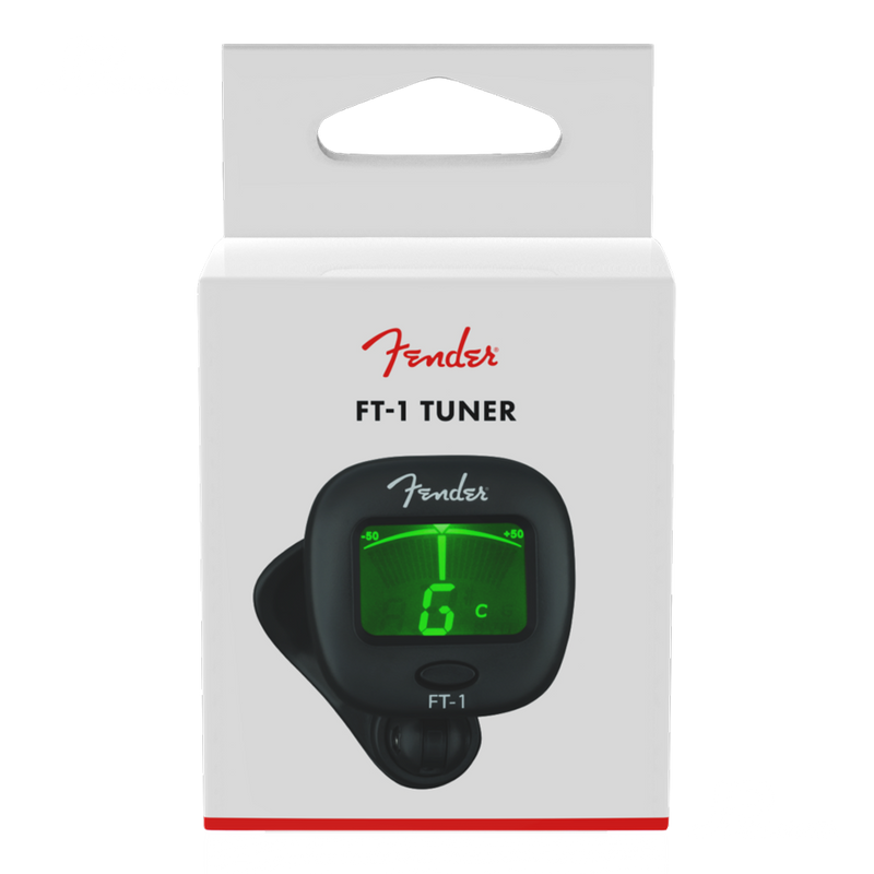 Fender 0239978000 FT-1 Pro Clip-On Tuner Black - JP Musical