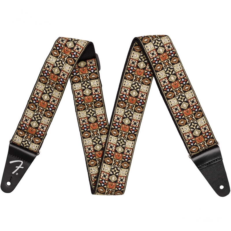 Fender 0990638021 Festival Strap Tan Mosaic 2" - JP Musical
