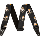 TAHALI FENDER 0990638006 FLORAL STRAP BLACK - JP Musical