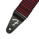 Fender 0990709009 Houndstooth Jacquard Strap Red - JP Musical