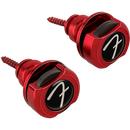 Fender 0990818609 Infinity "F" Strap Locks Red - JP Musical