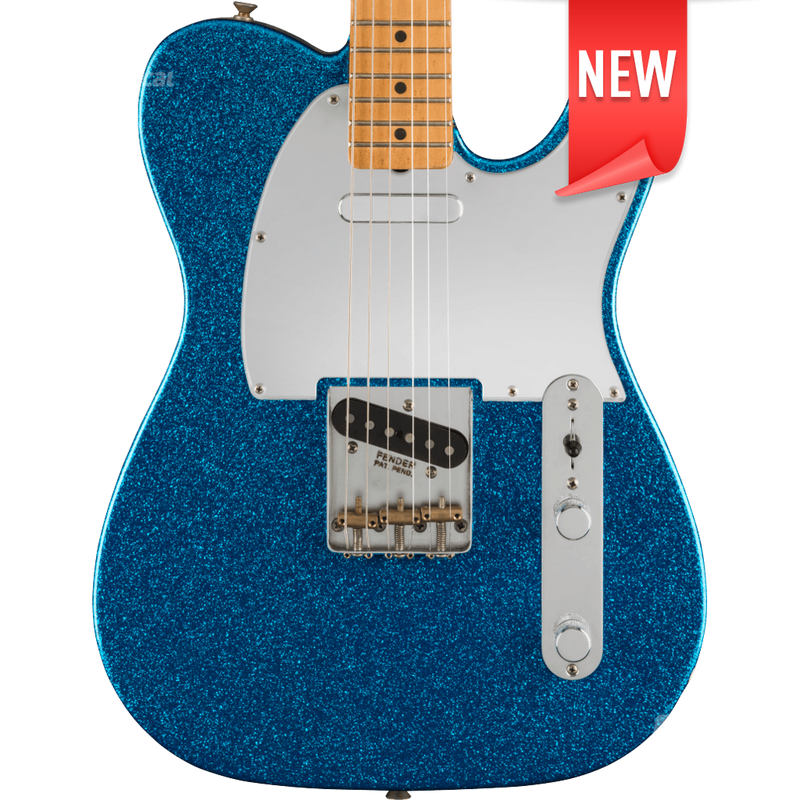 Fender 0140262326 J Mascis Telecaster Maple Fingerboard Bottle Rocket Blue Flake - JP Musical