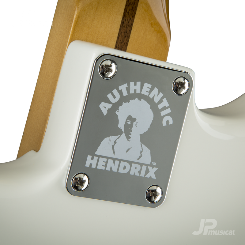 Fender 0145802305 Jimi Hendrix Stratocaster Maple Fingerboard Olympic White - JP Musical