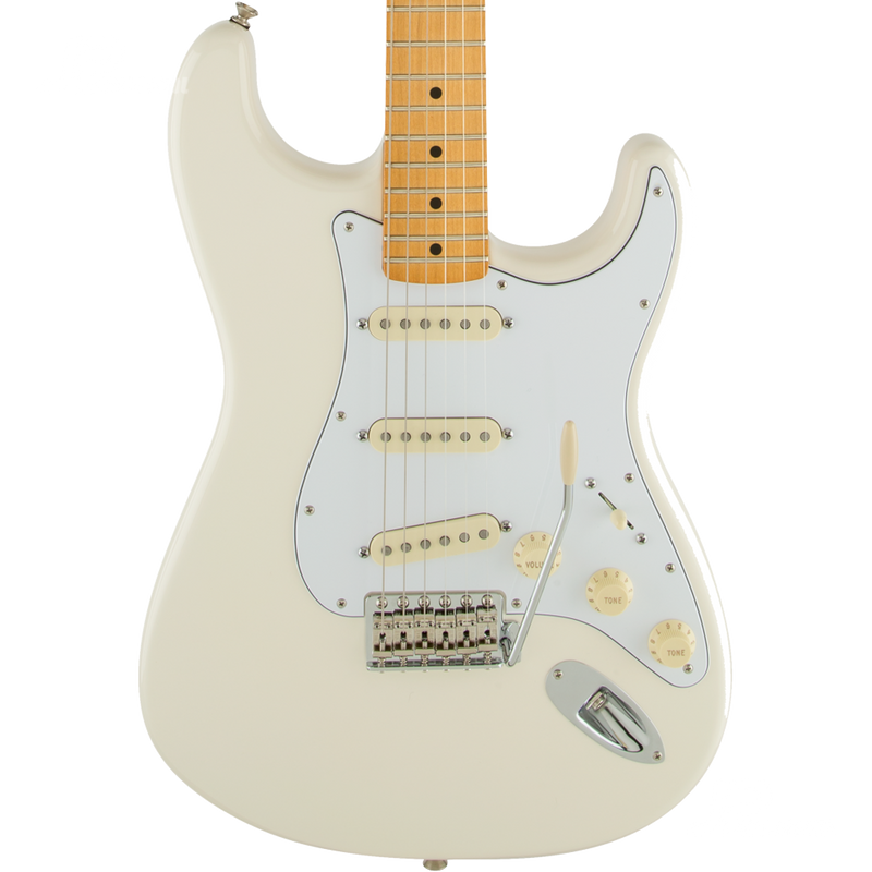 Fender 0145802305 Jimi Hendrix Stratocaster Maple Fingerboard Olympic White - JP Musical