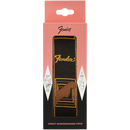 Fender 0990680003 Legacy Vintage Monogram Strap Black/Yellow & Brown - JP Musical