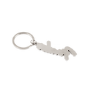 Fender 9100274000 Logo Key Chain Silver/Black - JP Musical