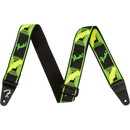 Fender 0990681307 Neon Monogrammed Strap Green and Yellow - JP Musical