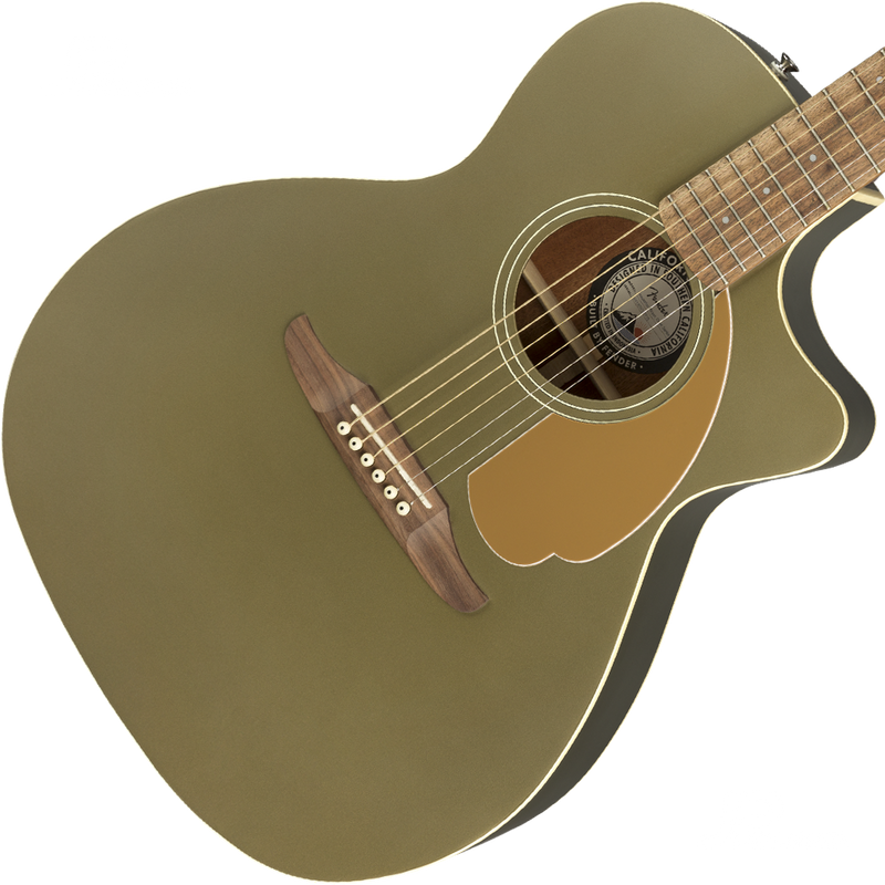 Fender 0970743076 Newporter Player Walnut Fingerboard Olive Satin - JP Musical