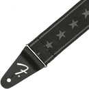 Fender 0990615004 Nylon Stars and Stripes Strap Black/Grey - JP Musical