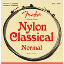 Fender 0730130400 Nylon Classical Acoustic Strings 130 Clear/Silver Ball End - JP Musical