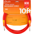 CABLE FENDER 0990810200 10" OMBRE INSTRUMENT CABLE TQS - JP Musical