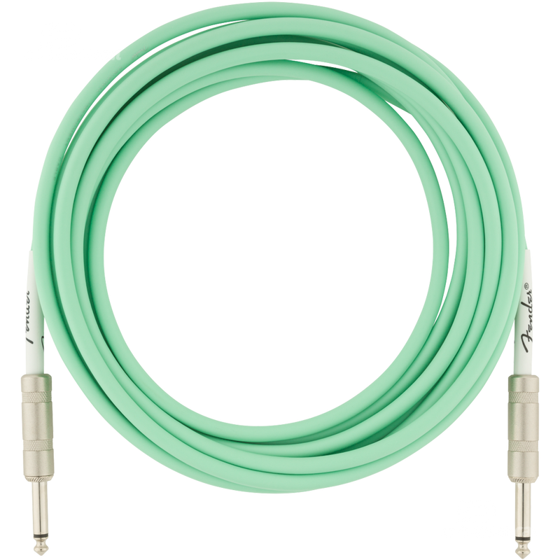 Fender 0990520058 Original Series Instrument Cable 18.6' Surf Green - JP Musical