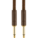 Fender 0990918007 Paramount Acoustic Instrument Cable 18.6' Brown - JP Musical