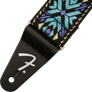 TAHALI FENDER 0990638025 PASADENA WOVEN STRAP BLUE SNOWFLAKE - JP Musical