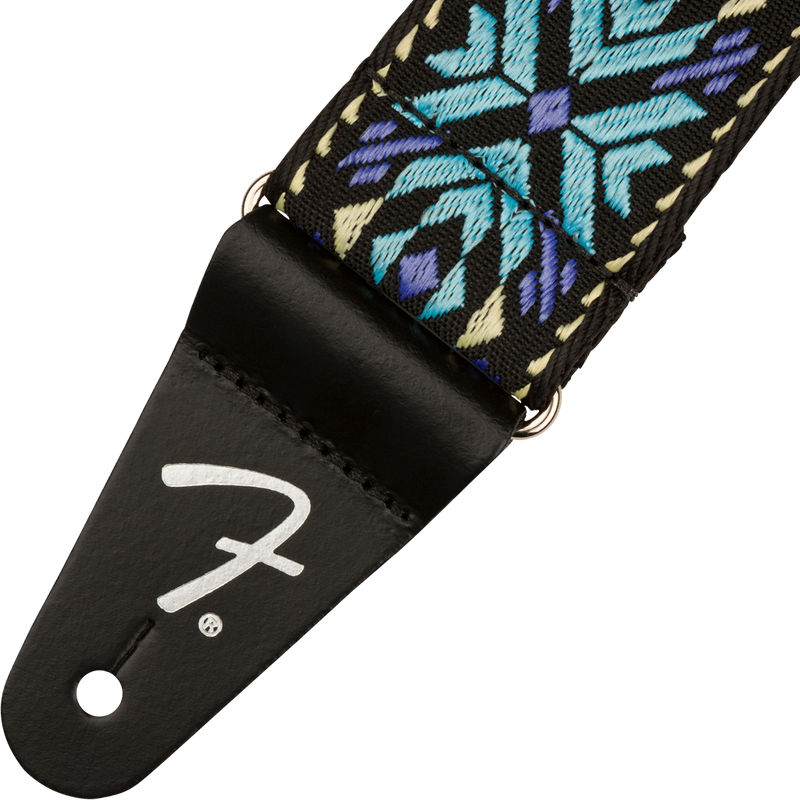 TAHALI FENDER 0990638025 PASADENA WOVEN STRAP BLUE SNOWFLAKE - JP Musical