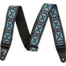 TAHALI FENDER 0990638025 PASADENA WOVEN STRAP BLUE SNOWFLAKE - JP Musical