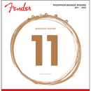 Fender 0730060405 Phosphor Bronze Acoustic Guitar Strings Ball End 60CL - JP Musical