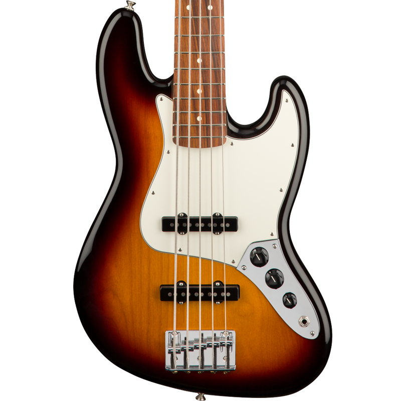Fender 0149953500 Player Jazz Bass V Pau Ferro Fingerboard 3-Tone Sunburst - JP Musical