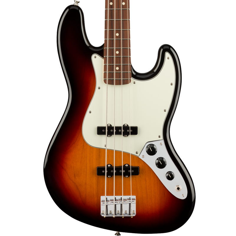 Fender 0149903500 Player Jazz Bass Pau Ferro Fingerboard 3-Tone Sunburst - JP Musical