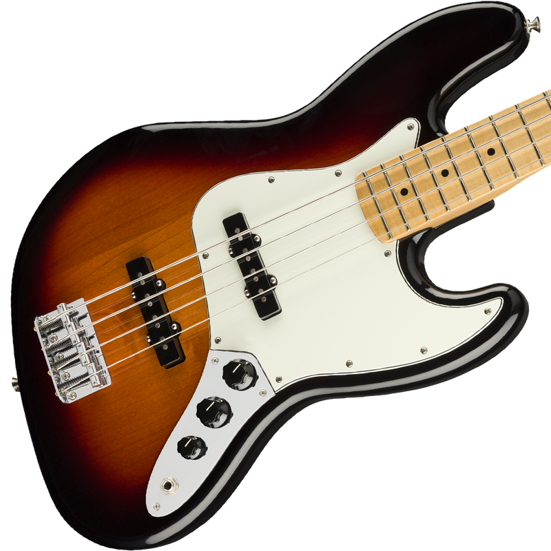 Fender 0149902500 Player Jazz Bass Maple Fingerboard 3-Tone Sunburst - JP Musical