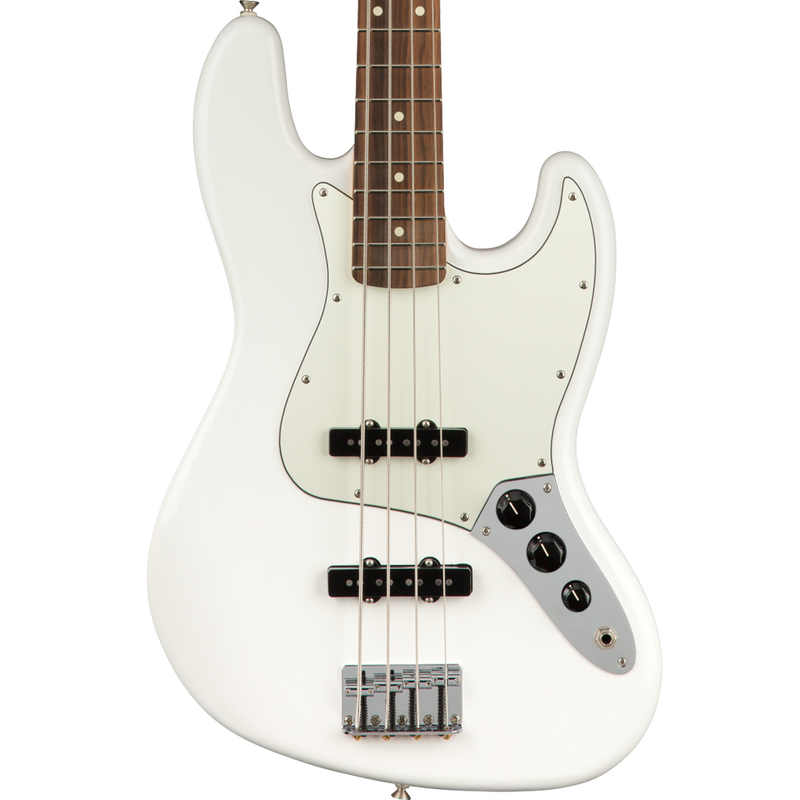 Fender 0149903515 Player Jazz Bass Pau Ferro Fingerboard Polar White - JP Musical