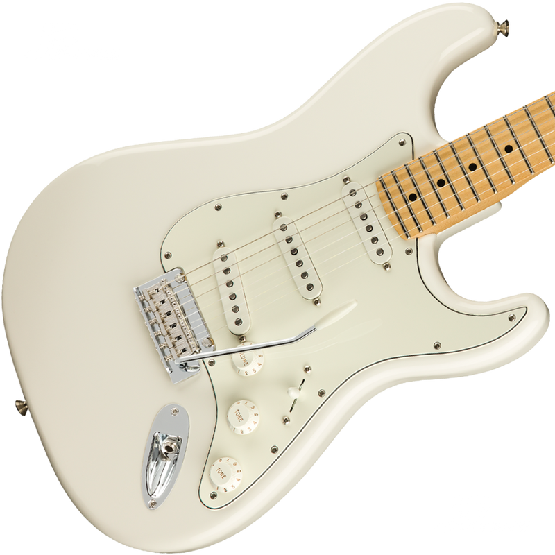 Fender 0144502515 Player Stratocaster Maple Fingerboard Polar White - JP Musical