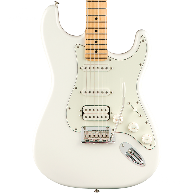 Fender 0144522515 Player Stratocaster HSS Maple Fingerboard Polar White - JP Musical