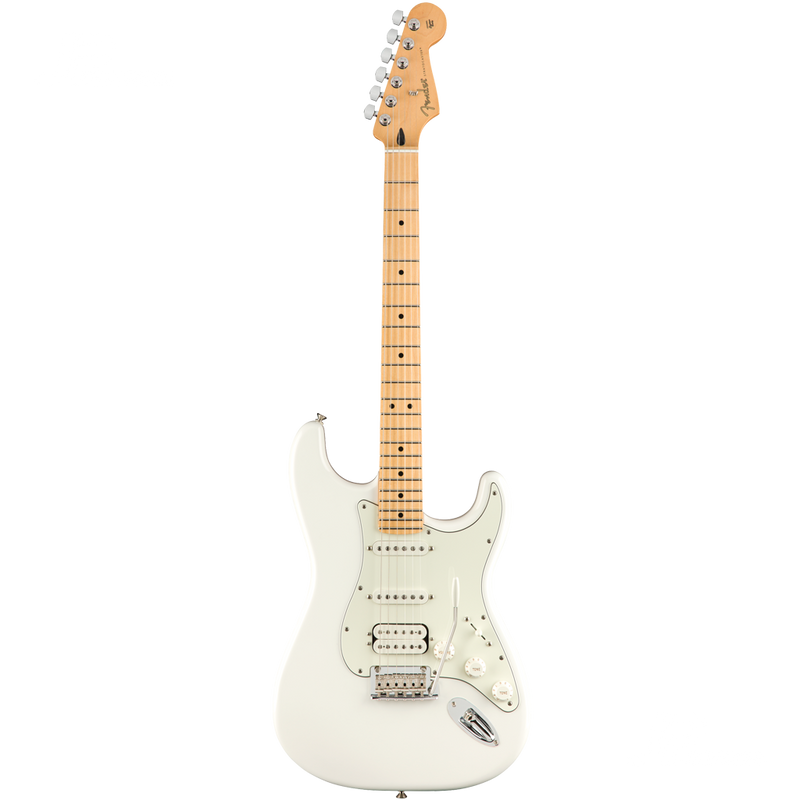 Fender 0144522515 Player Stratocaster HSS Maple Fingerboard Polar White - JP Musical
