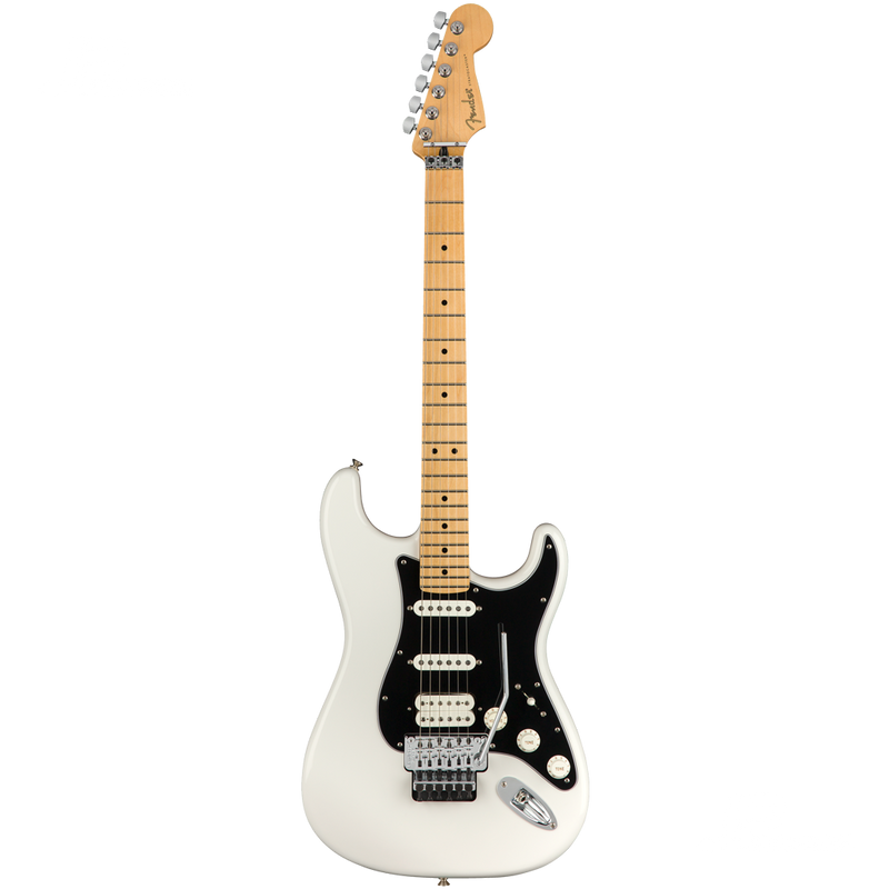 Fender 1149402515 Player Stratocaster Floyd Rose HSS Maple Fingerboard Polar White - JP Musical